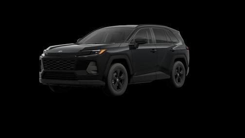 Midnight Black Metallic 2026 Toyota RAV4 LE