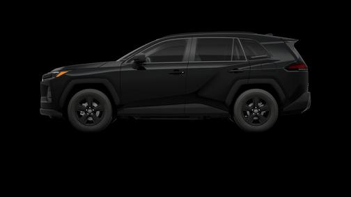 Midnight Black Metallic 2026 Toyota RAV4 LE