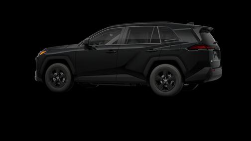 Midnight Black Metallic 2026 Toyota RAV4 LE