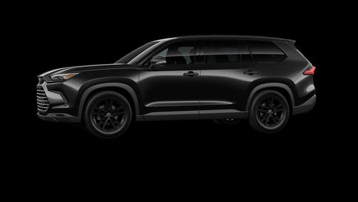 Midnight Black Metallic 2026 Toyota Highlander Hybrid Base