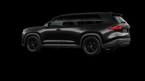 Midnight Black Metallic 2026 Toyota Highlander Hybrid Base