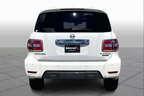 Pearl White Tricoat 2019 Nissan Armada Platinum