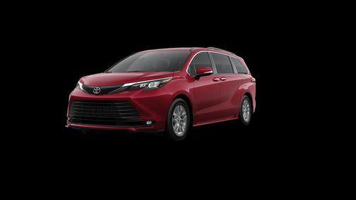 Ruby Flare Pearl 2026 Toyota Sienna XLE