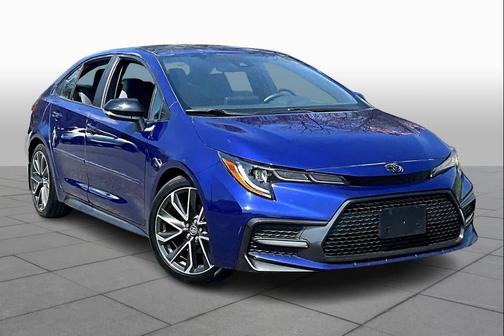 Blue Crush Metallic 2022 Toyota Corolla SE