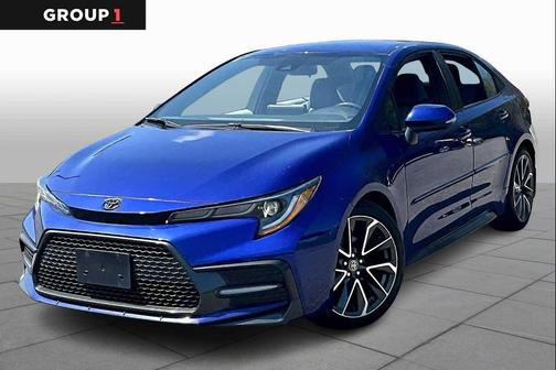 Blue Crush Metallic 2022 Toyota Corolla SE