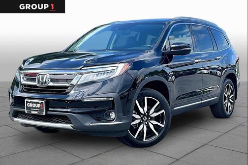 Crystal Black Pearl 2022 Honda Pilot AWD Elite