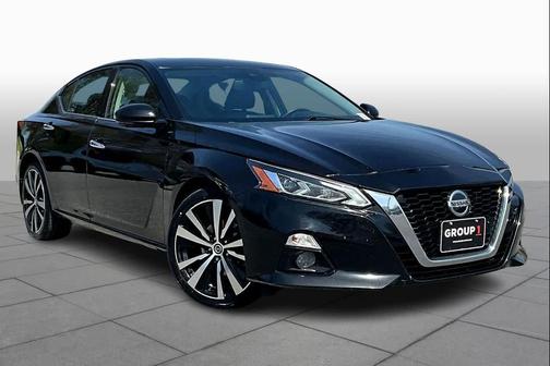 Super Black 2021 Nissan Altima Platinum Intelligent AWD