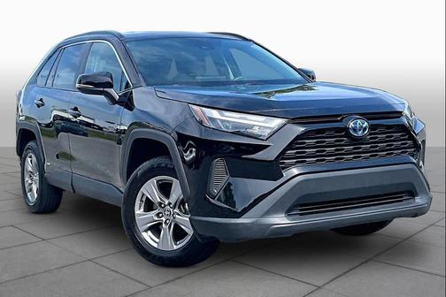 Midnight Black Metallic 2024 Toyota RAV4 Hybrid XLE