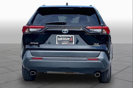 Midnight Black Metallic 2024 Toyota RAV4 Hybrid XLE