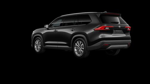 Midnight Black Metallic 2026 Toyota Grand Highlander Platinum