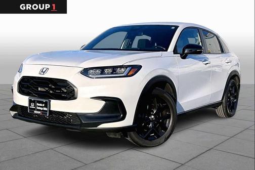 Platinum White Pearl 2023 Honda HR-V AWD Sport