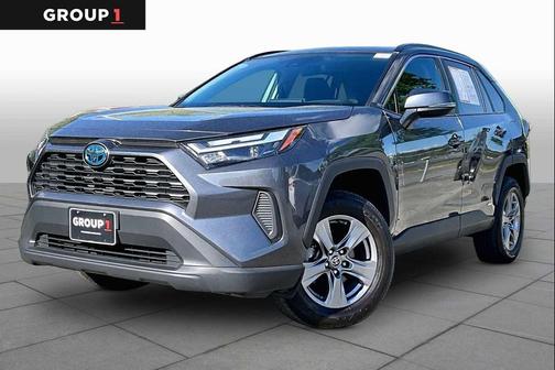 Magnetic Gray Metallic 2024 Toyota RAV4 Hybrid XLE