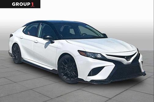 Wind Chill Pearl/Midnight Black Metallic 2023 Toyota Camry TRD