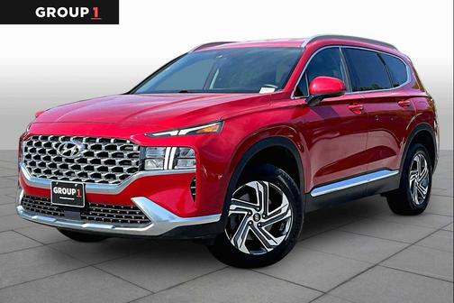 Calypso Red 2022 Hyundai SANTA FE SEL 2.4