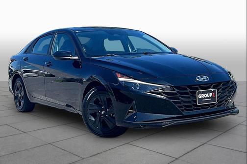 Onyx Black 2023 Hyundai ELANTRA SEL