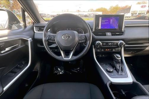 Silver Sky Metallic 2024 Toyota RAV4 Hybrid SE