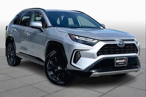 Silver Sky Metallic 2024 Toyota RAV4 Hybrid SE