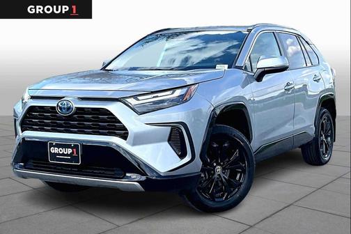 Silver Sky Metallic 2024 Toyota RAV4 Hybrid SE