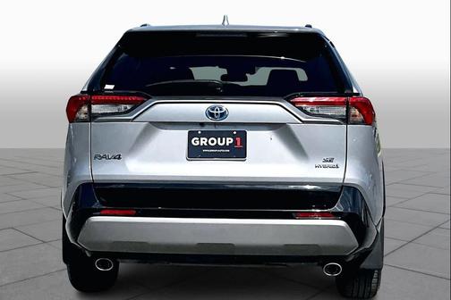 Silver Sky Metallic 2024 Toyota RAV4 Hybrid SE