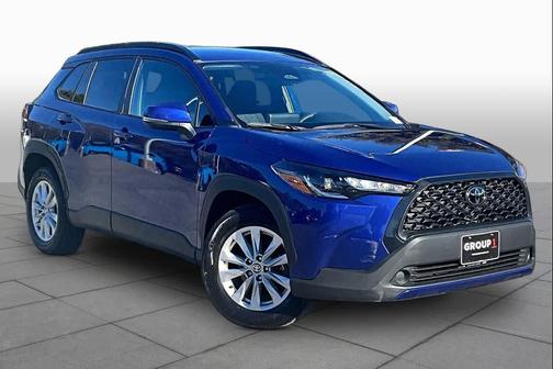 Blue Crush Metallic 2024 Toyota Corolla Cross LE