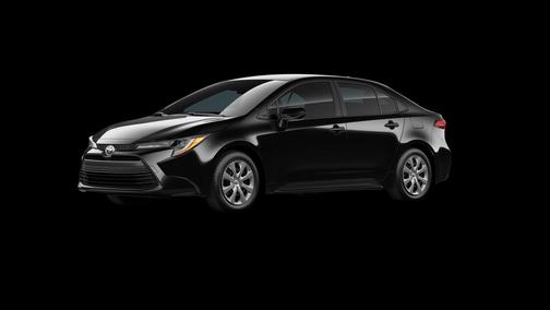 Midnight Black Metallic 2026 Toyota Corolla LE
