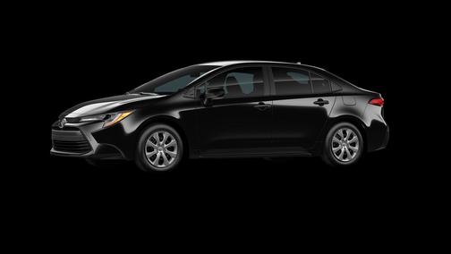 Midnight Black Metallic 2026 Toyota Corolla LE