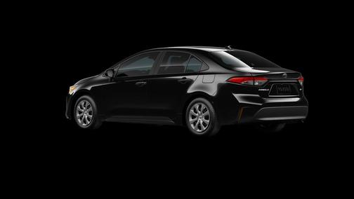 Midnight Black Metallic 2026 Toyota Corolla LE