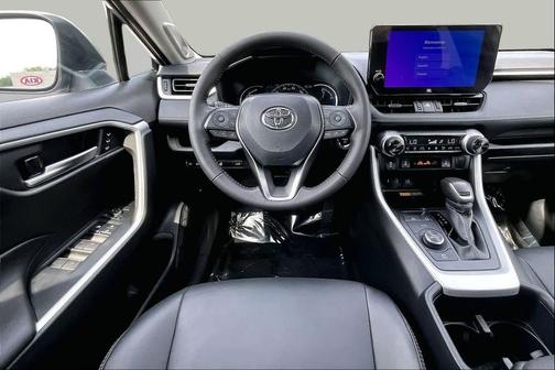 Silver Sky Metallic 2025 Toyota RAV4 Hybrid XLE Premium