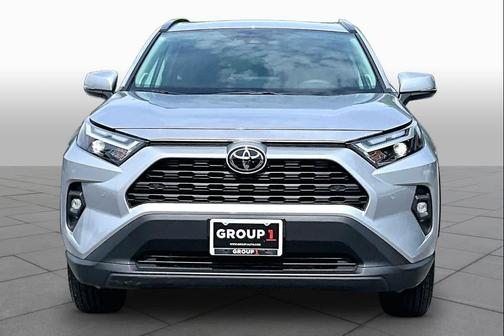 Silver Sky Metallic 2025 Toyota RAV4 Hybrid XLE Premium