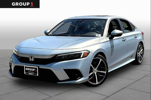 Morning Mist Metallic 2022 Honda Civic Touring