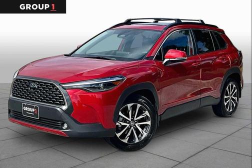 Barcelona Red Metallic 2024 Toyota Corolla Cross XLE