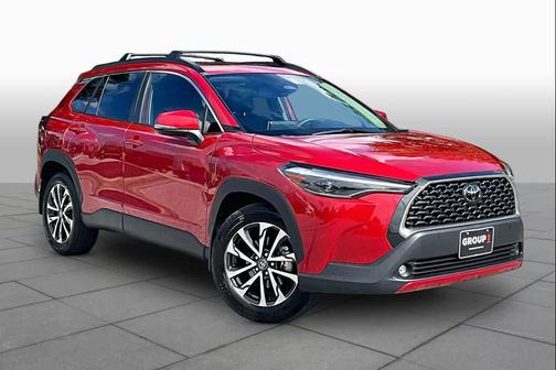 Barcelona Red Metallic 2024 Toyota Corolla Cross XLE