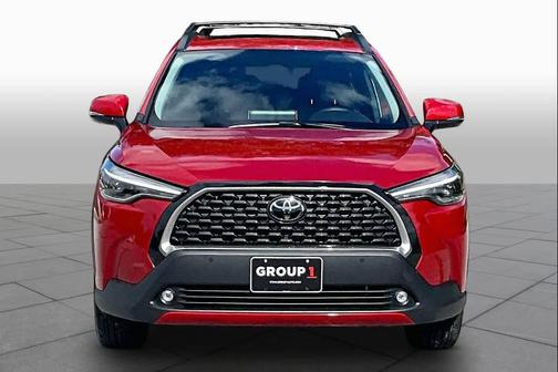 Barcelona Red Metallic 2024 Toyota Corolla Cross XLE