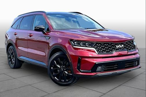 Passion Red 2023 Kia Sorento SX