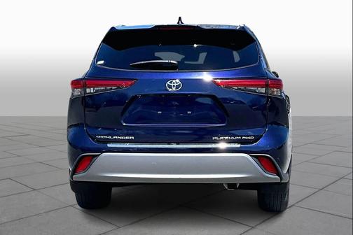 Blueprint 2023 Toyota Highlander Platinum
