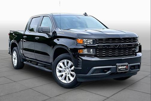 Black 2021 Chevrolet Silverado 1500 Custom