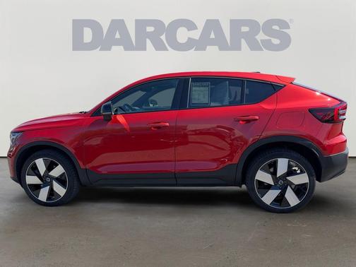 Fusion Red Metallic 2023 Volvo C40 Recharge Pure Electric Twin Ultimate