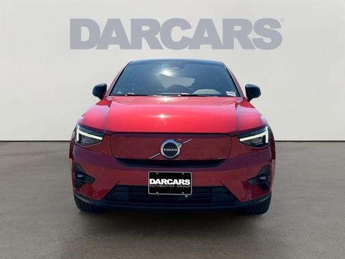 Fusion Red Metallic 2023 Volvo C40 Recharge Pure Electric Twin Ultimate