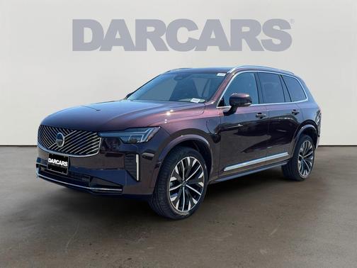 Red Metallic 2025 Volvo XC90 Plug-In Hybrid T8 Plus 6-Seater