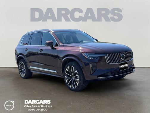 Red Metallic 2025 Volvo XC90 Plug-In Hybrid T8 Plus 6-Seater