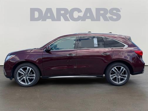 Red 2017 Acura MDX 3.5L w/Advance Package