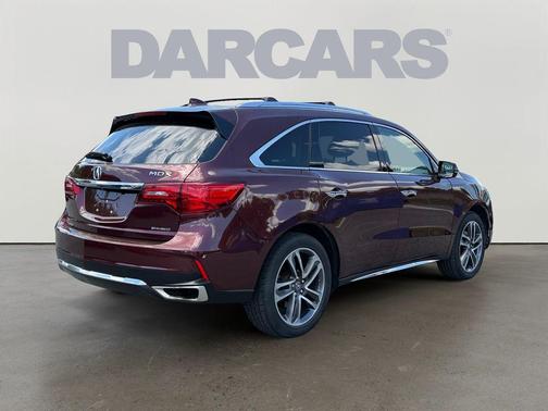 Red 2017 Acura MDX 3.5L w/Advance Package