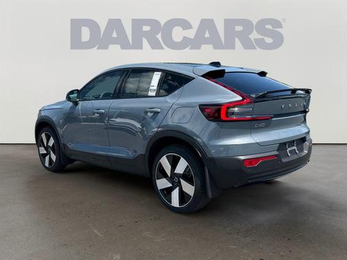 Thunder Gray Metallic 2023 Volvo C40 Recharge Pure Electric Twin Ultimate