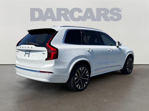 Crystal White 2025 Volvo XC90 Plug-In Hybrid T8 Plus 7-Seater