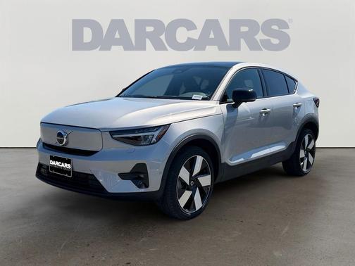 Silver 2023 Volvo C40 Recharge Pure Electric Twin Plus