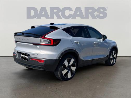 Silver 2023 Volvo C40 Recharge Pure Electric Twin Plus
