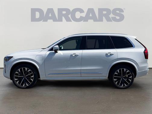 Crystal White 2025 Volvo XC90 Plug-In Hybrid T8 Plus 7-Seater
