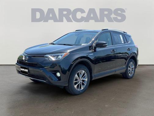 Black Sand Pearl 2018 Toyota RAV4 Hybrid XLE