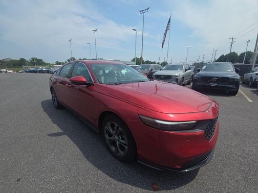 Red 2024 Honda Accord Hybrid EX-L