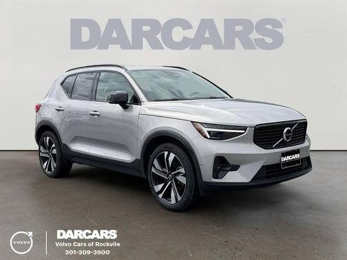 Silver 2023 Volvo XC40 B5 Ultimate Dark Theme